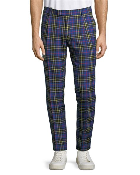 burberry plaid pants|Burberry flannel outfit men.